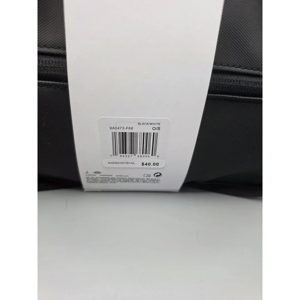 Jordan Travel Dopp Kit Toiletry Bag Black Red Jumpman Logo NWT 9A0473